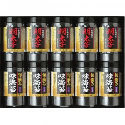 有明海産明太子風味＆熊本有明海産旬摘み味海苔セットG
