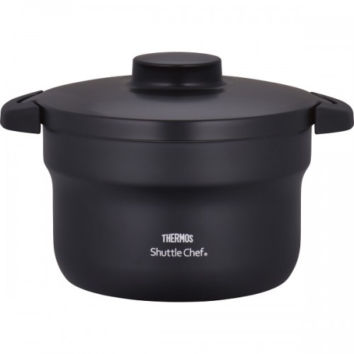 サーモス　真空保温調理器　シャトルシェフ（19．5cm・2．8l） (ブラック)