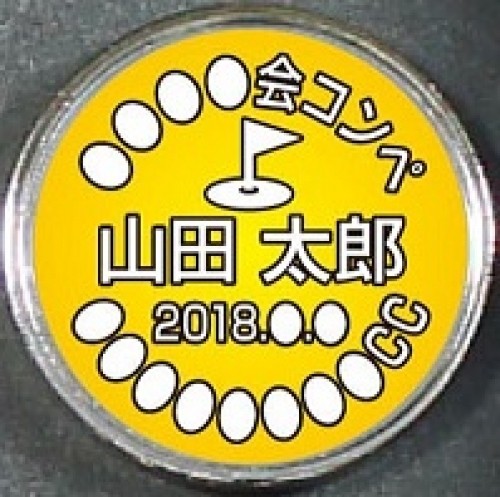 2本足グリーンフォーク&キャップゴルフマーカーセット→ ご注文は10個以上から承ります