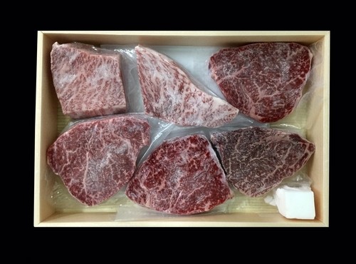 神戸牛ミニステーキ 牛モモ420g(6枚入)【ご自宅用】