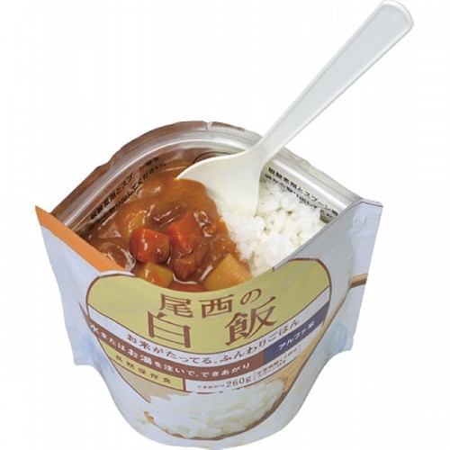 尾西のビーフカレーライスセット　30食分 【ご自宅用】