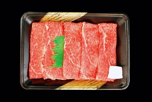 神戸牛すき焼き・しゃぶしゃぶ用 牛カタロース300g (目録)